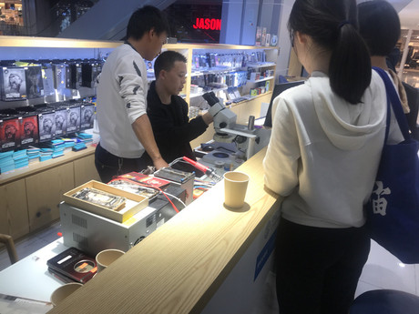 清遠(yuǎn)清城區(qū)蘋果售后維修點(diǎn):天音-清遠(yuǎn)店口碑