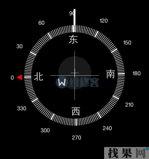 iPhone7p指南針應用中高度顯示為0是什么問題