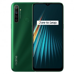 Realme 5i in Green color