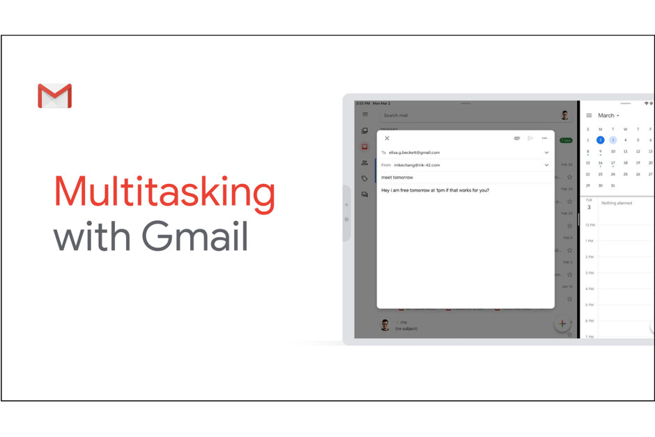 谷歌使Gmail可以在iPad上進行多任務處理